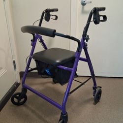 Guardian.
Medical walker , grape purple 💜 , rare color... Brand new ..freshly assembled cash  