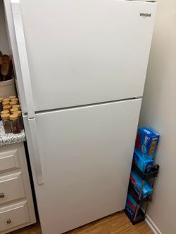 Whirlpool fridge w/ delivery available m