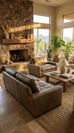 Restoration Hardware Maxwell Leather Couch and loveseat, Retail $12,000+ free Delivery