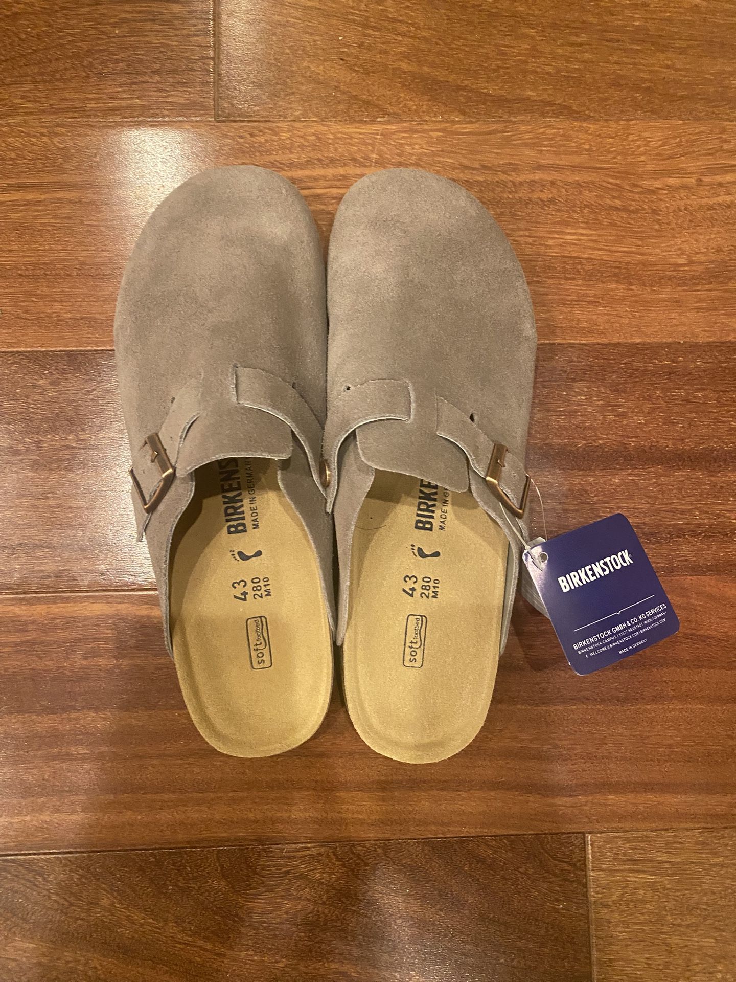 Boston Birkenstocks Size 8 Men’s 9.5 Womens