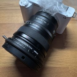 Sony ZV-E1 with accessories