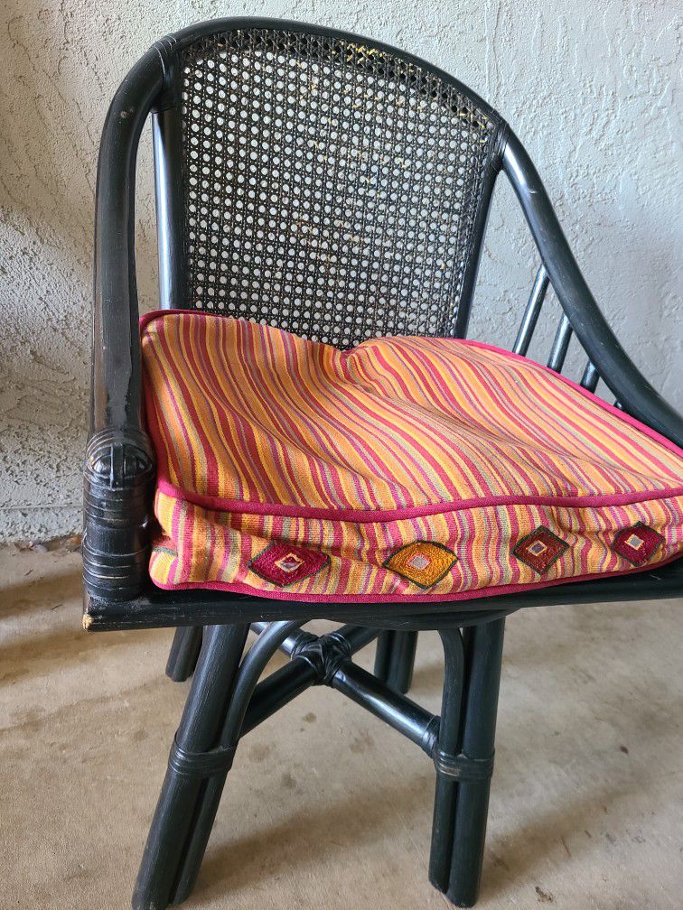 Vintage Cane Back Chair 