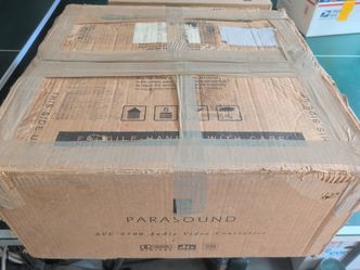 Parasound AVC-2500 THX Ultra Audio/Video Controller & Preamplifier (Original Box, Excellent Condition)