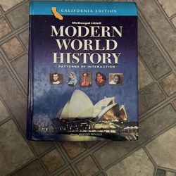 Modern World History California Edition Mcdougal Littell