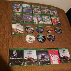 Xbox Series X S Xbox One S X  1 . All works 100% games Juegos. Tops gamed $15!. Below $20! Each. All for $220! Great Games