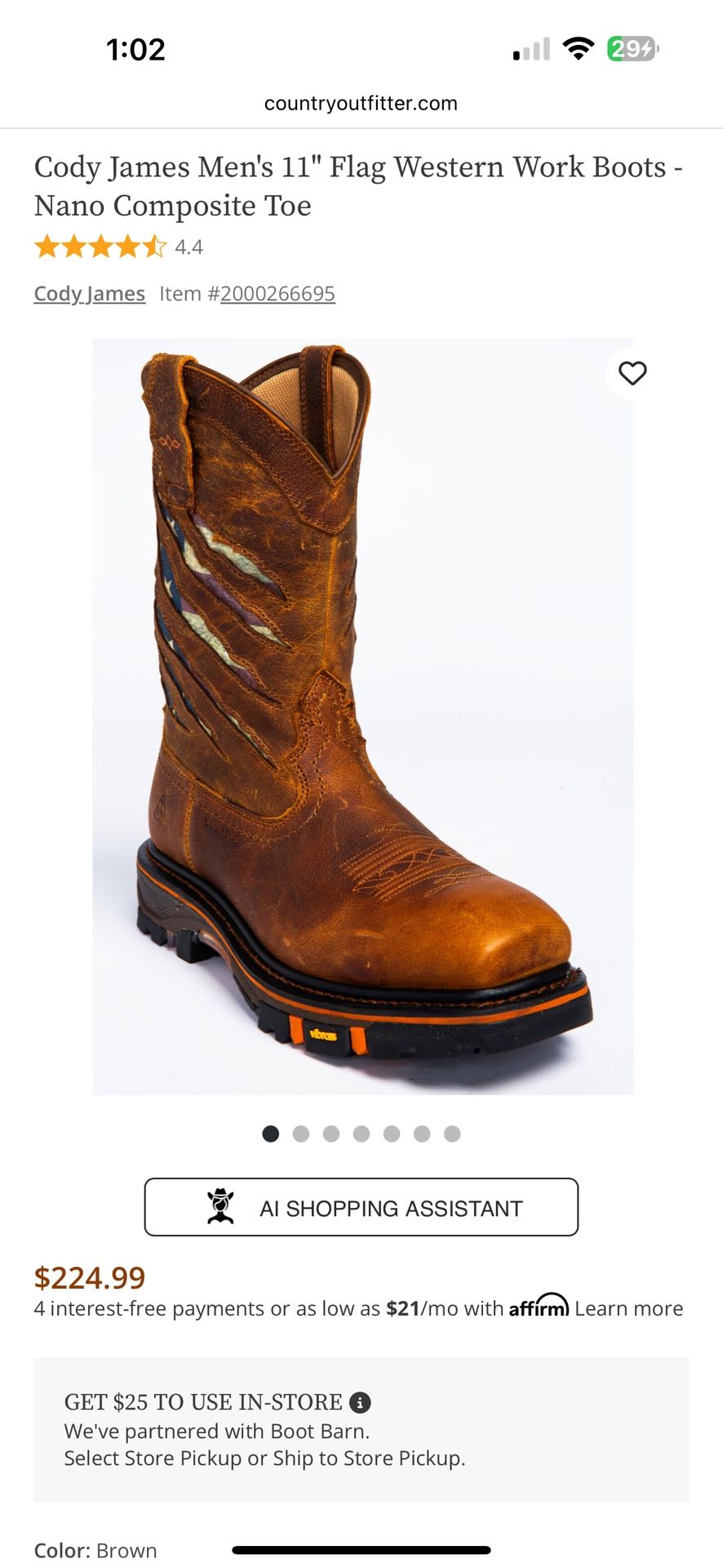 Cody James Decimators Composite Nano Toe