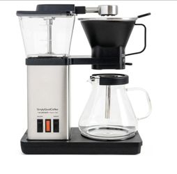 SimplyGoodCoffee THE BREWER - Plastic-Free. Coffee Maker/Coffee Machine. 8 Cup Automatic Drip Pour Over Coffee Brewer. Brewer Free of Plastic, Gold Cu