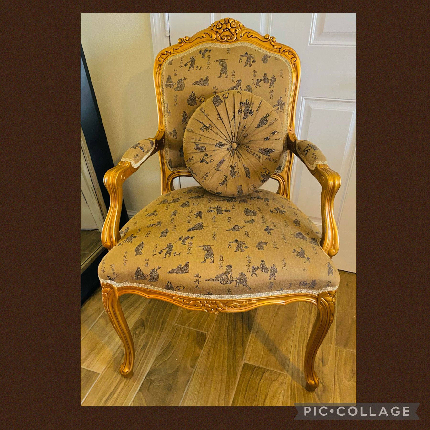 Tudor Style Victorian Ladies Parlor Chair 