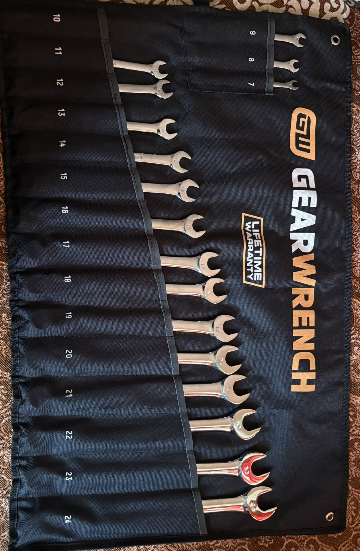 Gear Wrench 18pcs Set