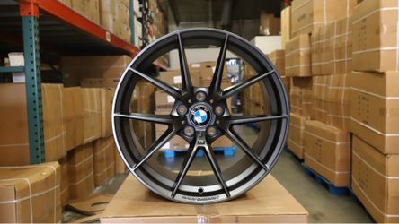 NEW SET 19 INCH BMW 763M STYLE WHEELS RIMS 19X9.5 +41 (5X120) CB: 72.56