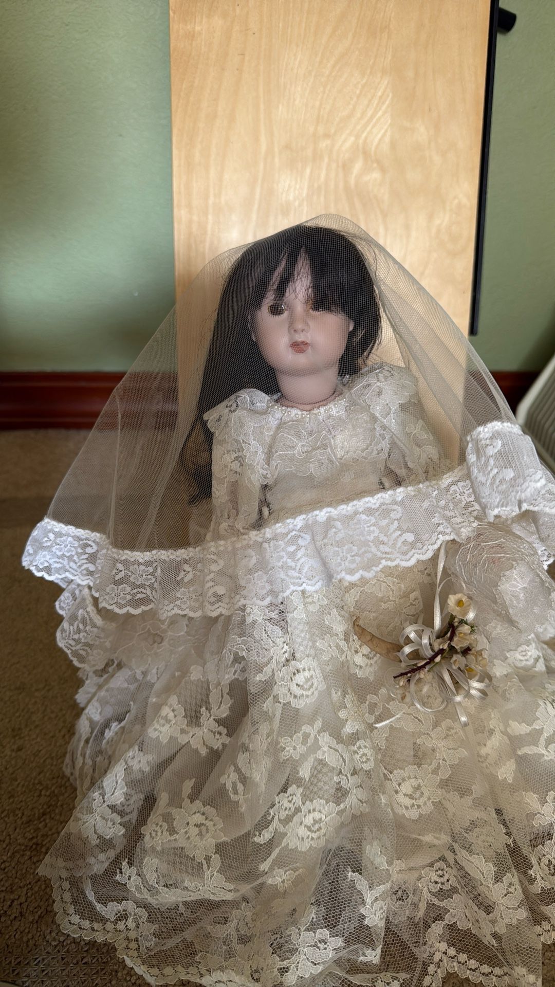 Porcelain Doll - vintage doll