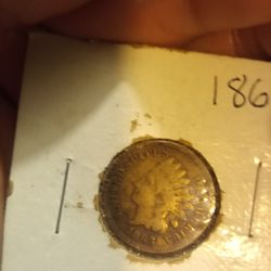1863 Indian Penny