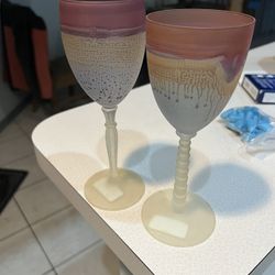 Debwani Wine Glasses Never Used:Great For Holiday Toast
