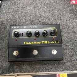 Tech 21 Preamp Distortion Pedal