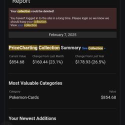 Pokemon Card Collection Great DEAL! My Loss. %50 Of Value!!