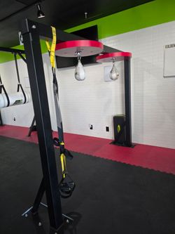 Double Speedbag Rack Stand