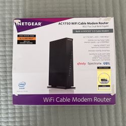 Netgear AC1750 WiFi Cable Modem Router