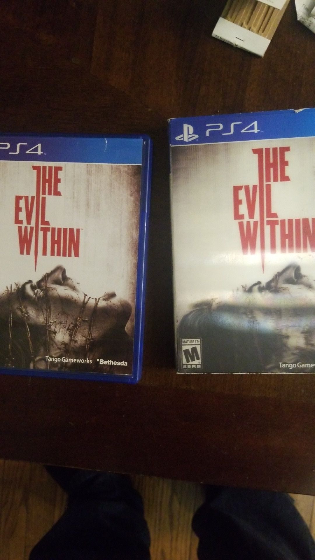 The Evil within ps4 Hologram slip cover edition