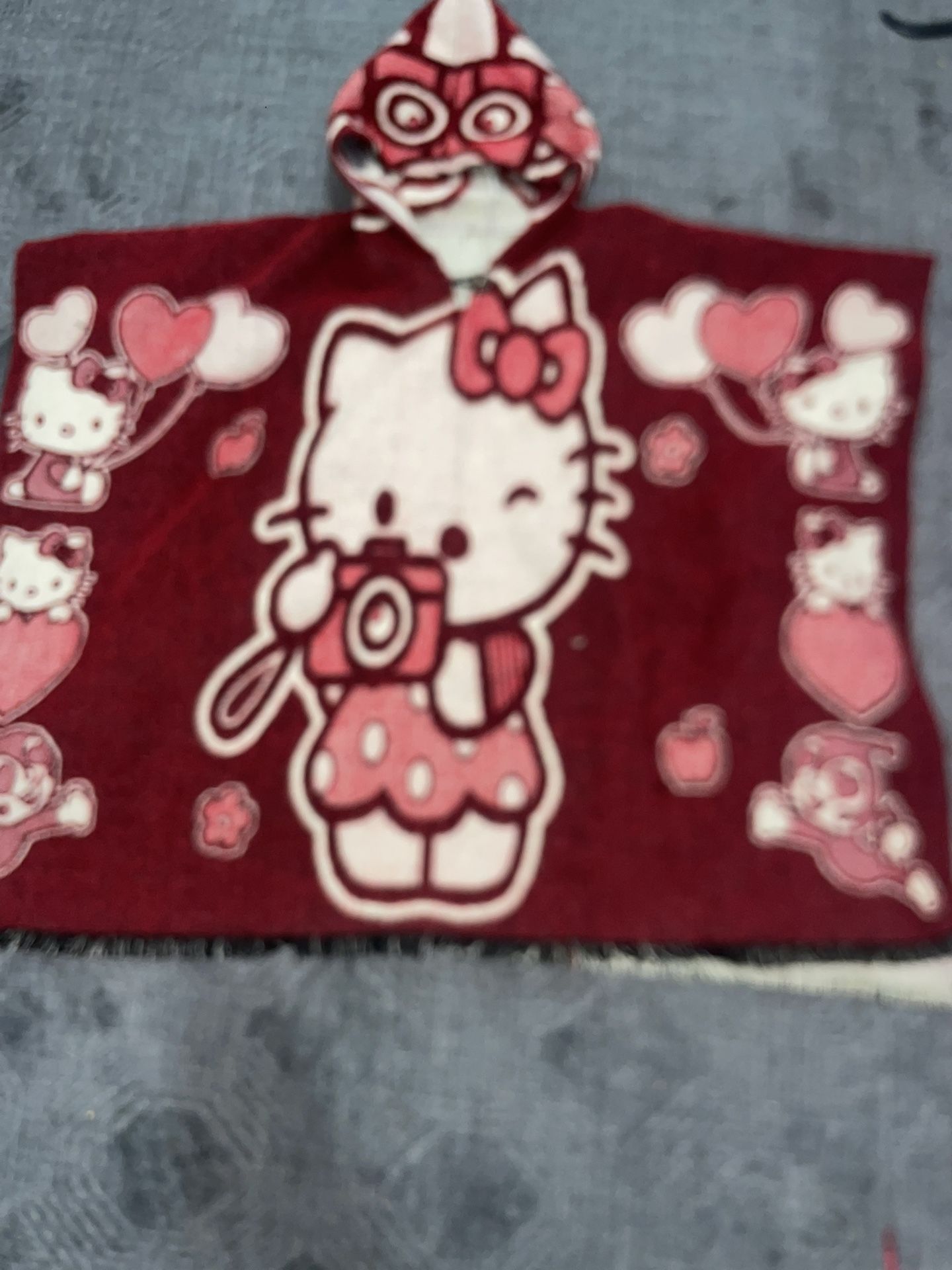 Hello Kitty Poncho