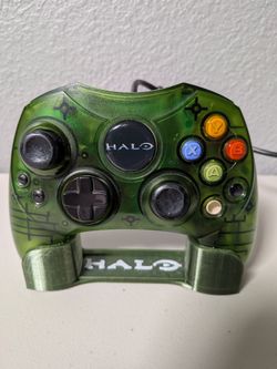 Halo Original Xbox Controller Official and Stand