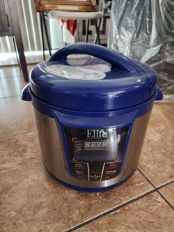 Elite Platinum EPC-808BL 8-Quart Electric Pressure Cooker Used