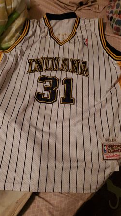 Authentic reggie Miller Jersey