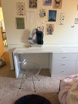 Vanity with dresser