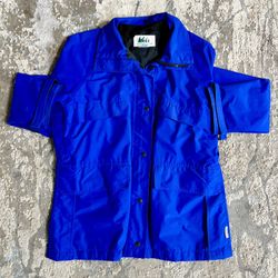 Vintage 1992 REI Nylon GORE-TEX Rain Shell Jacket Size ~Medium