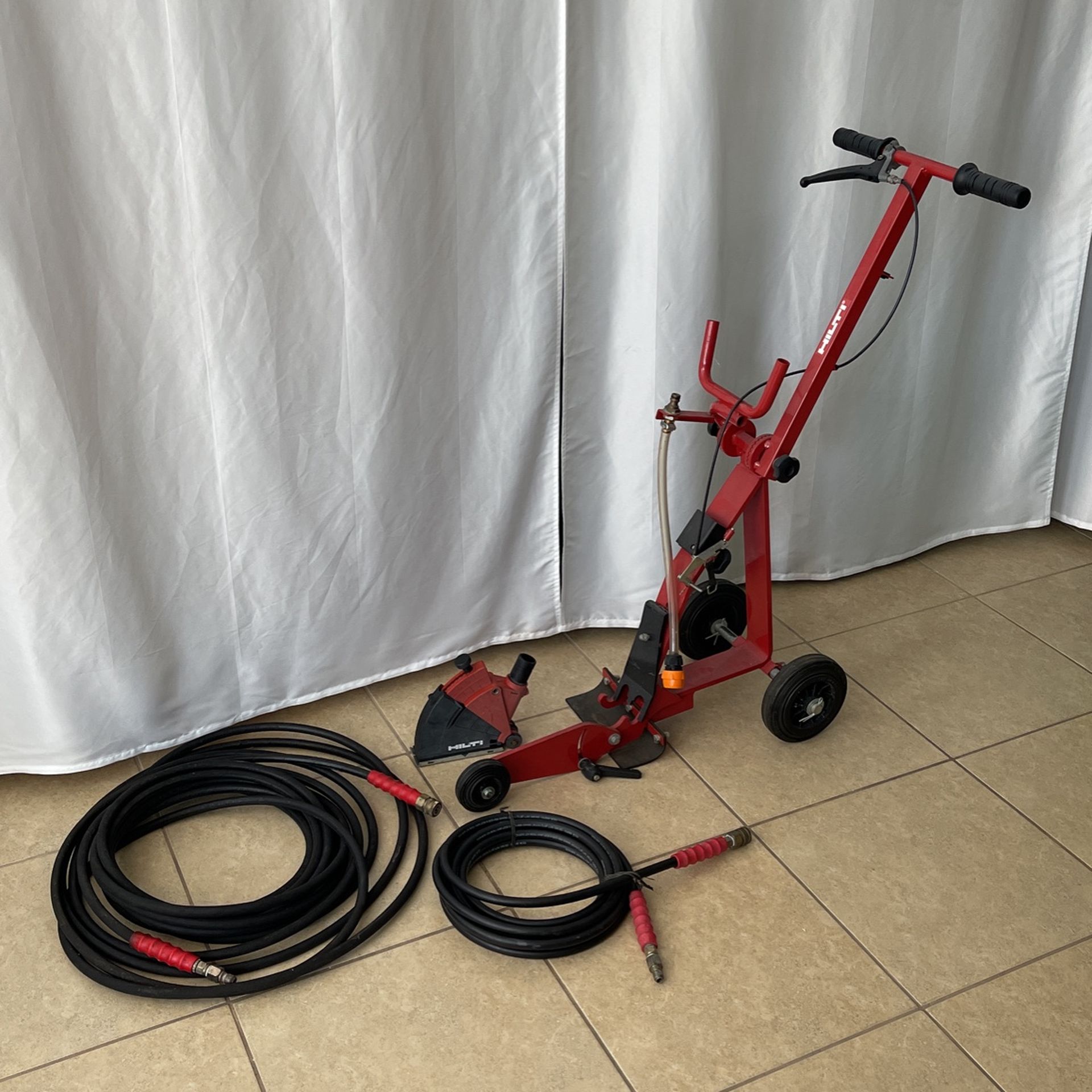 HILTI DSH-FSC GAS SAW FLOOR CART 12”14”+ 3 Mor  Accesorios 