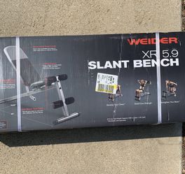 Weider incline decline and ab work out bench
