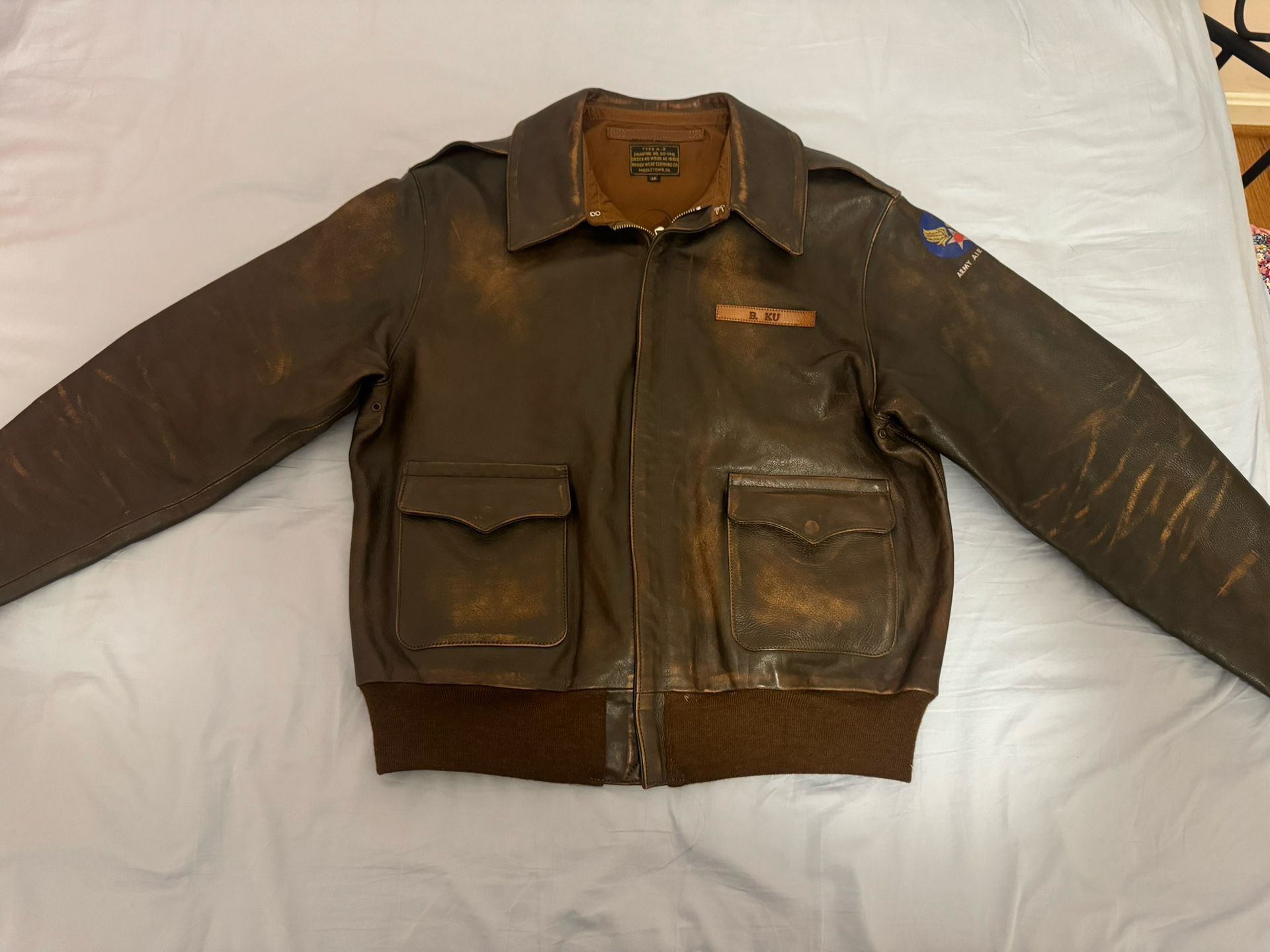 Eastman Leather Clothing A-2 Jacket “Escape A-2”