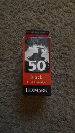 Lexmark 50 Black Print Cartridge