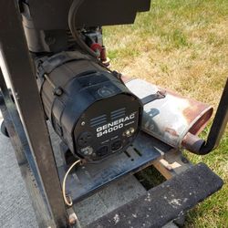 generac S4000 working generator needs muffler 