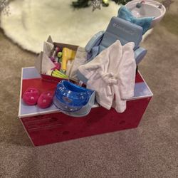 Selling a large collection of authentic American Girl and Bitty Baby accessories, furniture, outfits, and pets. Everything is gently used and comes fr
