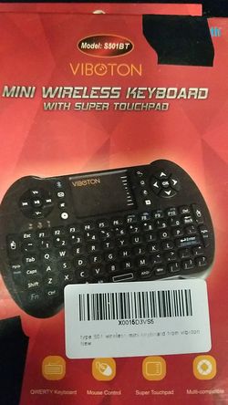 Mini wireless keyboard