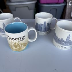 Starbucks, You Are Here Collection Mugs