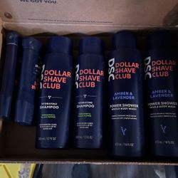 Dollar shave club 2x Shampoo, Body Wash, And Deodorant 