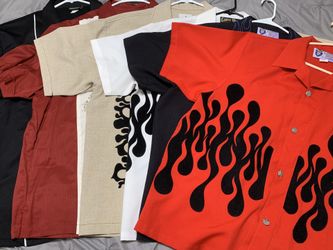 Casino Wear Vintage Shirts Lot