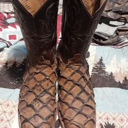 Cody James fish skin boots