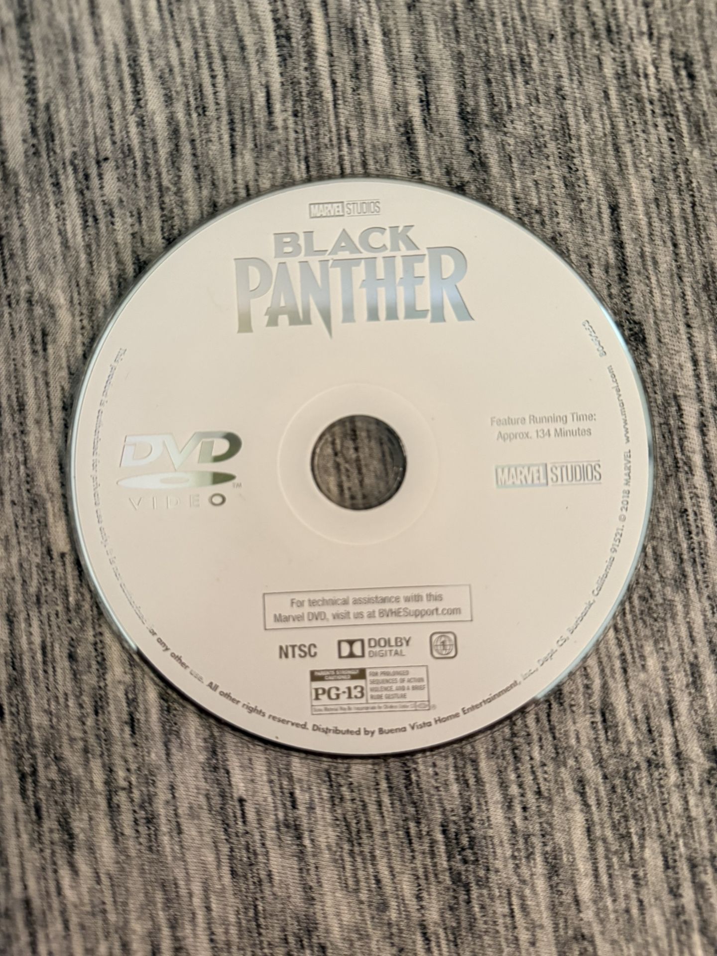 Black Panther DVD