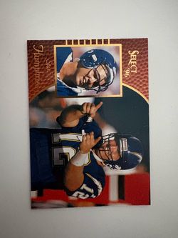 Pinnacle 1996 Select - Stan Humphries San Diego Chargers #114 Base Card