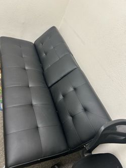 Black futon