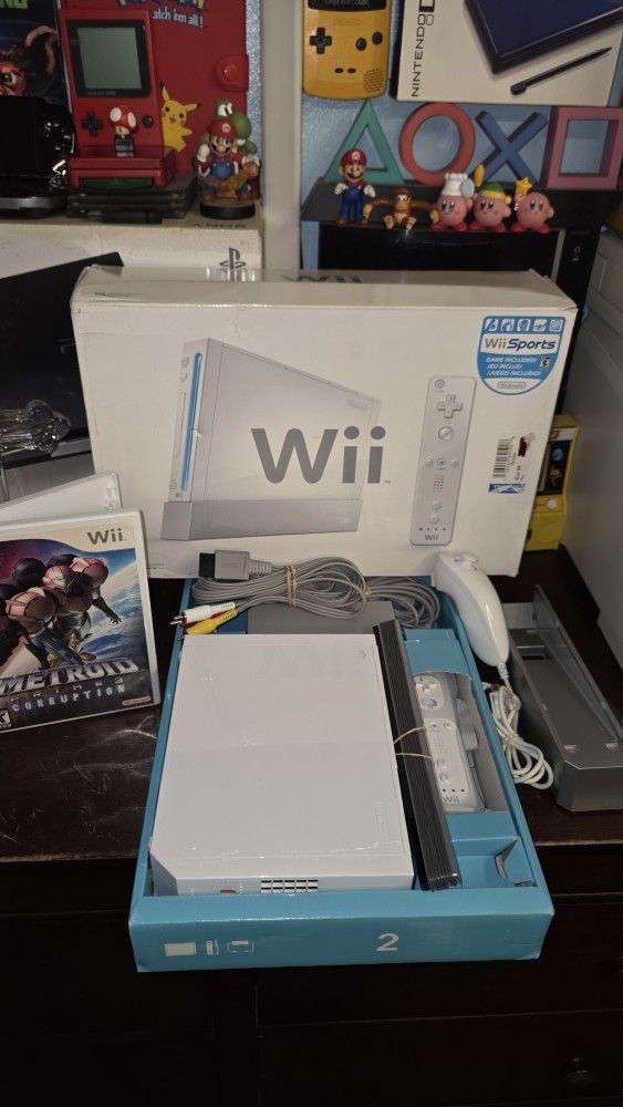 Nintendo Wii In Box