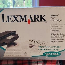 Lexmark Print Cartridge $20