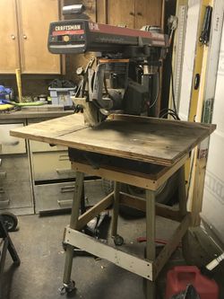 Craftsman 3hp 10" Radial Arm Saw Contractors Series