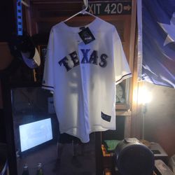 Two Texas Rangers Jerseys 