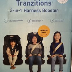 Graco Tranzitions 3-in-1 Harness Booster Car Seat - Proof