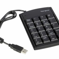 TARGUS NUMERIC KEYPAD 2 PORT USB HUB PAUK10U