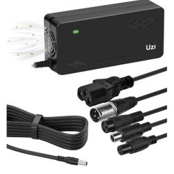  ELECTRIC BIKES Universal 54.6V 3Amp Fast Charger ( with 6 Adapter Outputs)bran