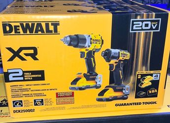 Dewalt XR Impact And Drill Set DCK250QQ2 (price Firm) New Model XR